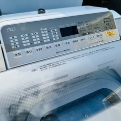 Panasonic 電気洗濯機　乾燥機付き　NA-F9WE6の画像