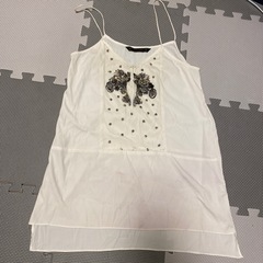 ZARABASIC FETRO GIRL シフォンキャミソール　2枚セットの画像