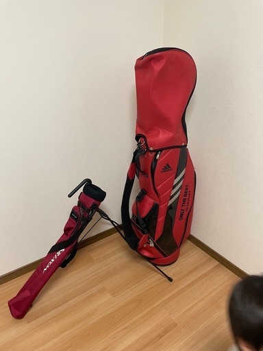 ゴルフバック+スタンドバック+シューズ+おまけ