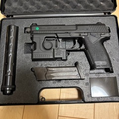 固定スライド　ガスガン