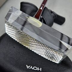 HOYA クリスタルガラス ゴルフ パター クラブ 古美術 ヴィンテージ 観賞用の画像