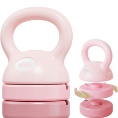 可変式ケトルベル 3in1 初心者向け 5LB 8LB 12LB...
