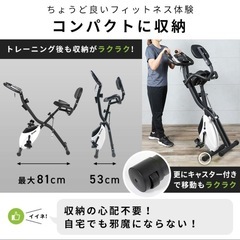 HAIGE フィットネスバイク
の画像