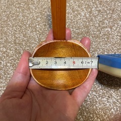 木製　おたま　2個の画像