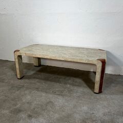 メーカー不明 大理石風センターテーブル センターテーブル リビン...