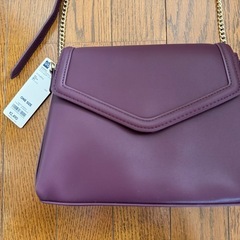【新品】GUフラップスクエアミニショルダーバッグの画像