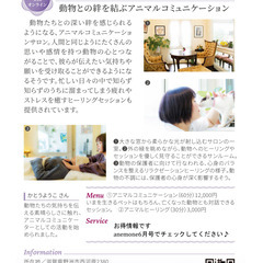 アニマルコミュニケーションワークショップ「大切なあのコと、もう一度つながる体験会」参加者募集 − 滋賀県