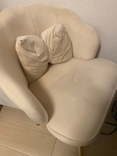 ドレッサー　椅子鏡引き出し付き 80cm