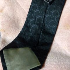 ネクタイ、黒の画像