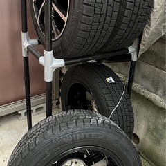16インチアルミホイール&スタッドレスタイヤの画像