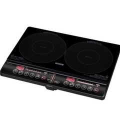 🔥【美品・即使用可】山善 2口IHクッキングヒーター YEM-W...