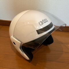 【0円】LEAD(リード工業) CROSS CR-720 ジェットヘルメット　◆　美品の画像