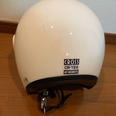 【0円】LEAD(リード工業) CROSS CR-720 ジェットヘルメット　◆　美品の画像