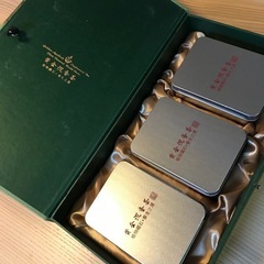 台灣黃金沉香茶12パックx3缶の画像