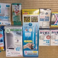 金魚など飼育用の水槽セット（消耗品 新品付属）の画像