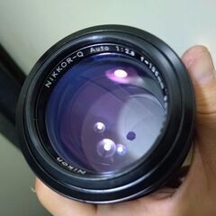 良品　Nikon NIKKOR-Q Auto 135mm F2....