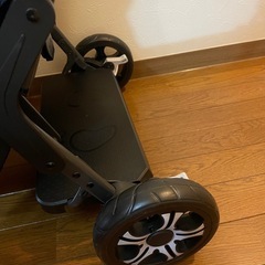 二人乗りベビーカーの画像