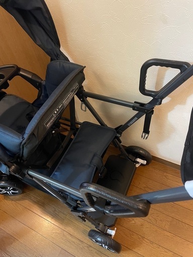 二人乗りベビーカー