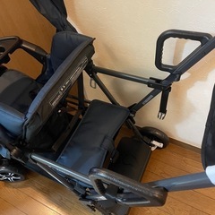 二人乗りベビーカーの画像