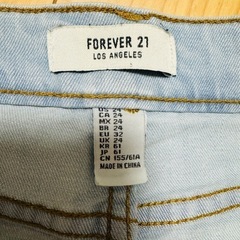 Forever21ショーパンの画像