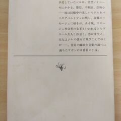 『冷たい水の中の小さな太陽』サガン　新潮文庫の画像