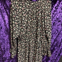 花柄良品ワンピースＬサイズレディースの画像