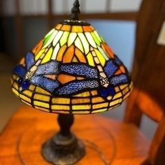 ステンドグラスランプとんぼ