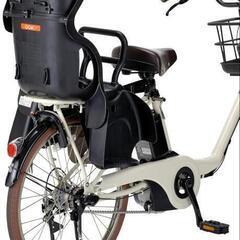 取引中！自転車チャイルドシート&レインカバー2点セットの画像