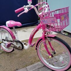 18インチ　女児自転車