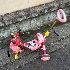 ミッキー　三輪車の画像