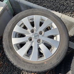 【中古】日産モコ　純正ホイール　4本