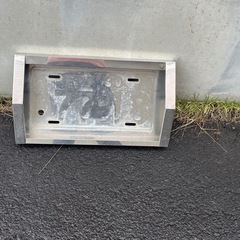 美品！大型ナンバー枠