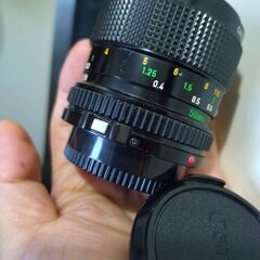 優良品　Canon　New　FD　macro　50㎜　ｆ3.5の画像