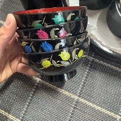 おひつ お椀 お盆の画像