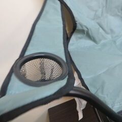 ⑩　未使用/新品　在庫２点あり　アウトドアチェア 1人掛け 軽量 コンパクト 折りたたみ 収納ケース付きの画像