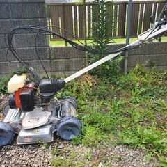 自走式草刈機 肩掛け草刈機 チェーンソーお貸します