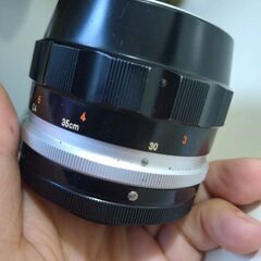 優良品　nippon kogaku Micro Nikkor Auto 55mm F3.5の画像