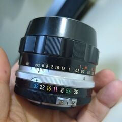 優良品　nippon kogaku Micro Nikkor Auto 55mm F3.5の画像