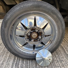 軽14インチメッキアルミ　の画像