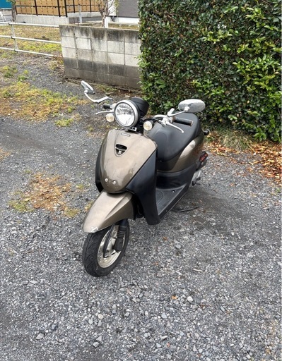 1047.動画あり　ホンダ　AF67トゥデイ　社外マフラー原付　バイク　50cc 車体