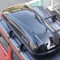 inno ルーフボックス BR764 ブラック ルーフBOX 小...
