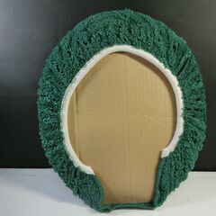 トイレマット 2点 セット フタカバー グリーンの画像