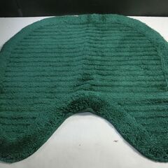 トイレマット 2点 セット フタカバー グリーンの画像