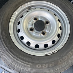 ハイゼットカーゴ　ホイールタイヤ