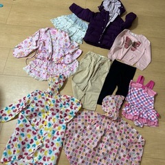 110cm女の子服まとめ売り

