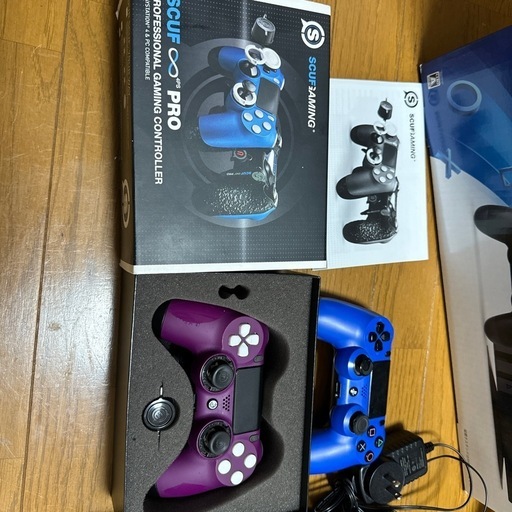 PS4Pro.コントローラー.モニターセット