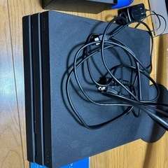 PS4Pro.コントローラー.モニターセットの画像