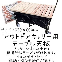 【新品】アウトドア キャリー用 テーブル 天板 キャンプ ピクニック