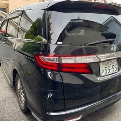 ☆必ず現車確認後購入を。明日、明後日引き取り限定価格コミコミ35万　平成26年　ホンダ オデッセイ 黒色 アブソルートの画像