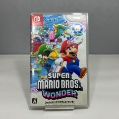 Switch スイッチ　ソフト　スーパーマリオブラザーズ・ワンダー